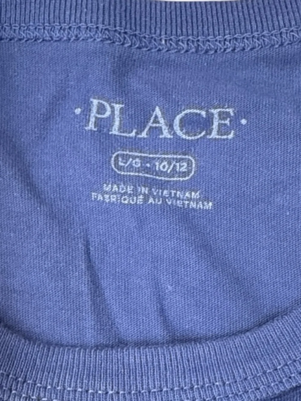 The Children’s Place Boys Navy Cotton T-Shirt Basketball Graphic Size Large